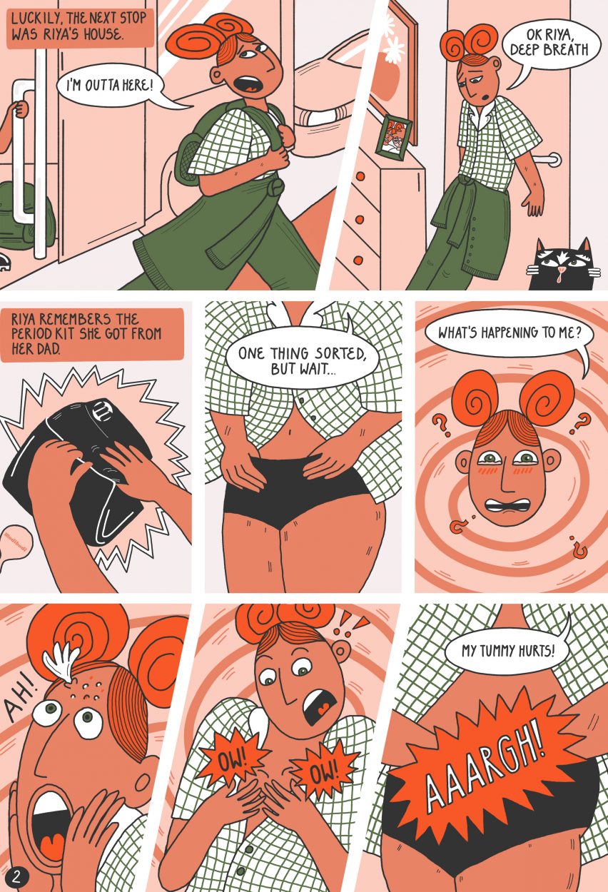 Комикс Джастины Грин как часть комплекта для первого периода Модибоди