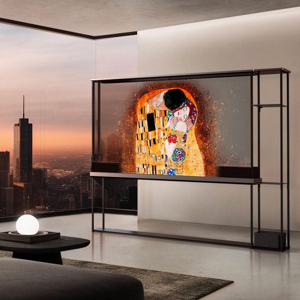 LG представляет «первый в мире» беспроводной прозрачный OLED-телевизор