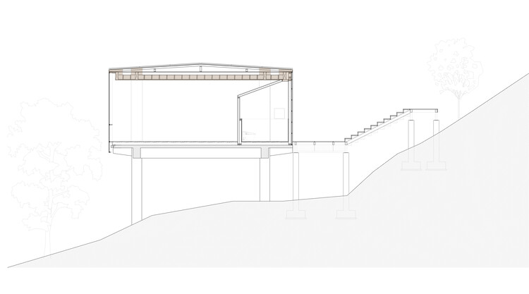 Лесной ретрит сторожевого поста Инванг / Soltozibin Architects + SN Architecture — изображение 24 из 26