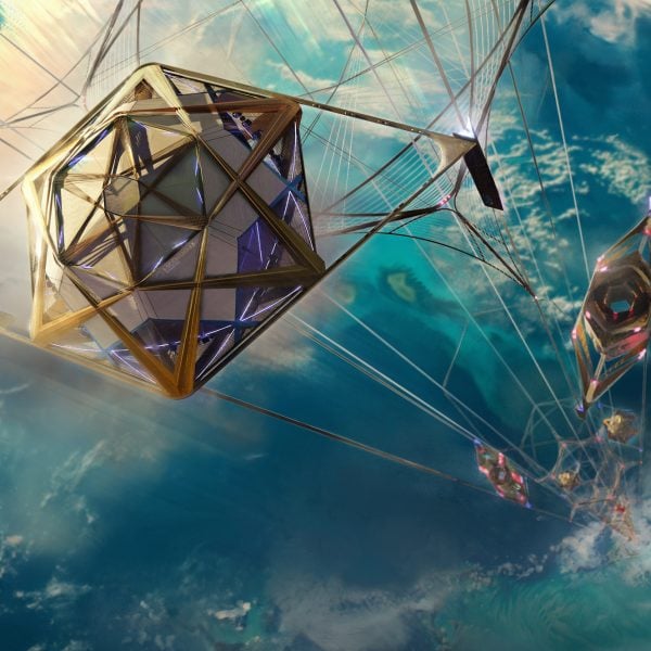 Космический лифт Джордана Уильяма Хьюза «соединяет океан со звездами»