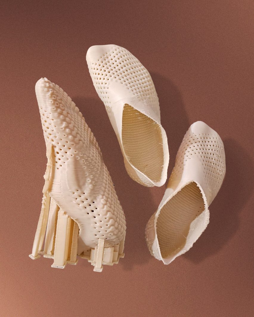 обувь, напечатанная на 3D-принтере