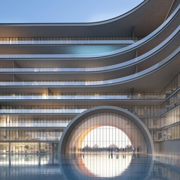 Тадао Андо представил проект роскошного жилого комплекса в Дубае