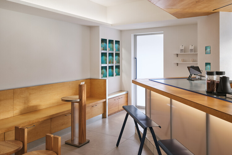 кофе demer / дизайн 83 - Фотография интерьера, кухня, стол, столешница