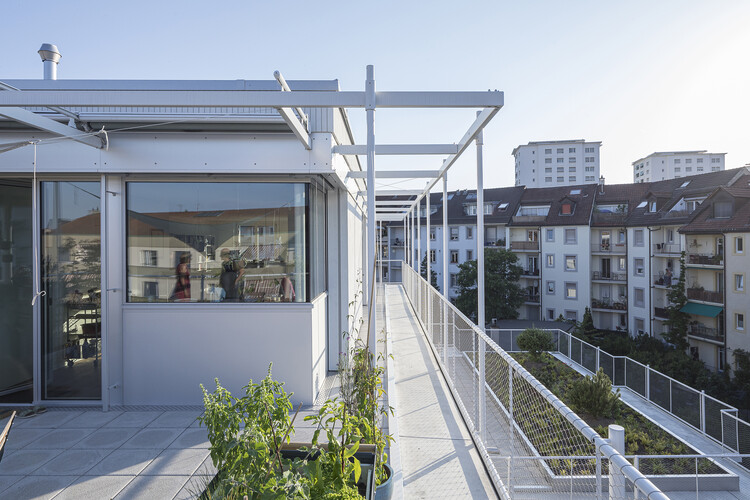 Landskronhof Apartments / HHF Architects — фотография экстерьера, окна, фасад, перила