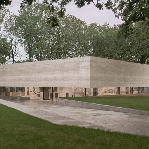 Kaan Architecten добавляет Центр для посетителей NEAC на голландское кладбище