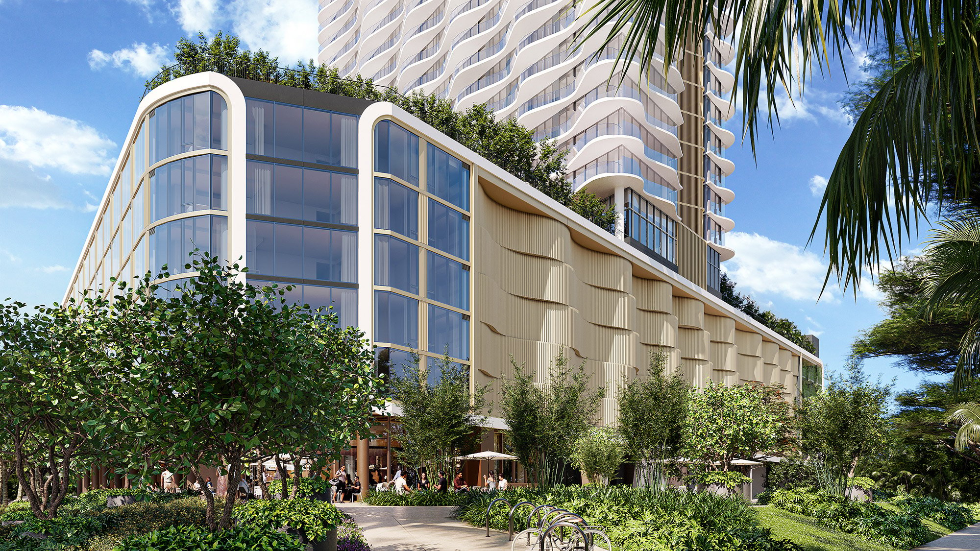 Arquitectonica проектирует «органичный, но современный» небоскреб на Гавайях