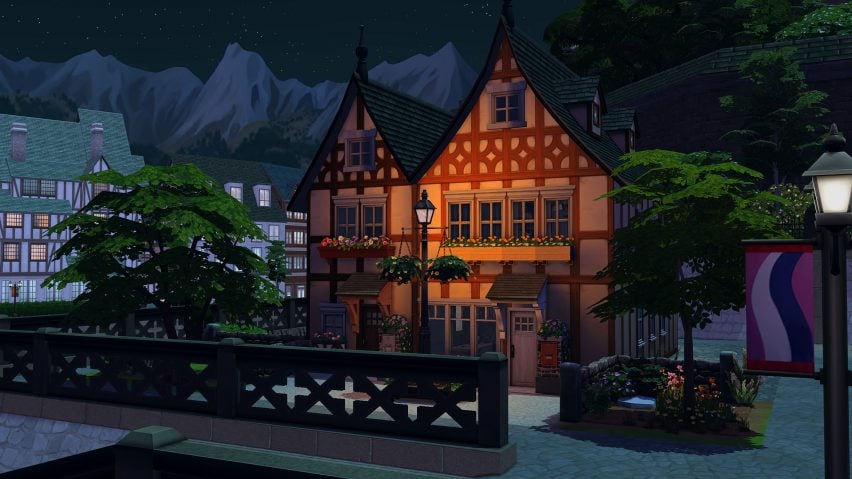 Тихий дом в The Sims 4
