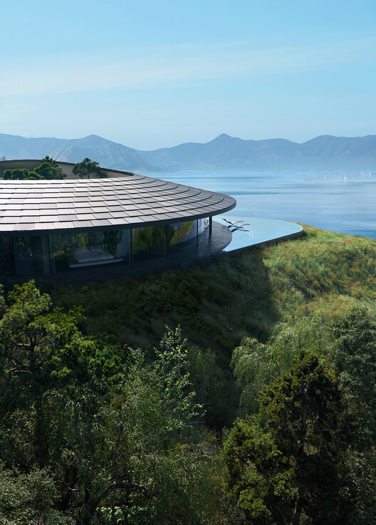 Объединив датскую и японскую архитектуру, компания BIG представляет дома для отдыха на острове Саги, Япония — изображение 3 из 15