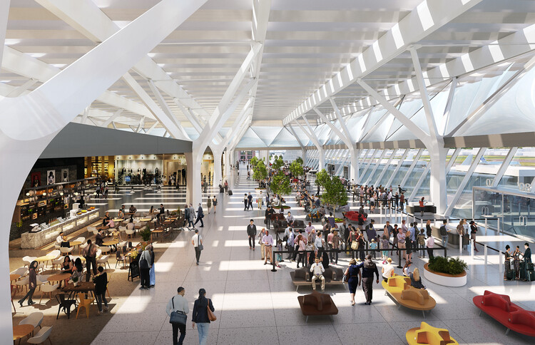 Rafael Viñoly Architects представляет проект терминала аэропорта с виноградником во Флоренции, Италия — изображение 3 из 9