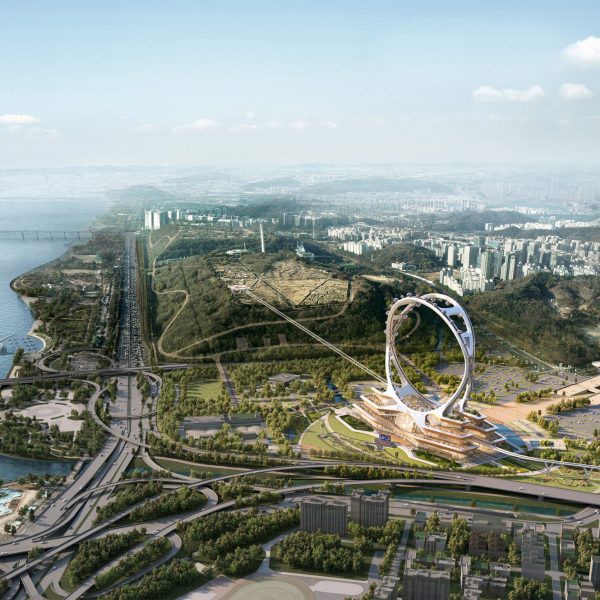 UNStudio представила дизайн самого высокого в мире колеса обозрения без спиц в Сеуле