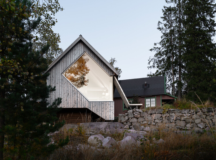 Кабина Нордмарка / Rever & Drage Architects - Фотография экстерьера, окна, фасад