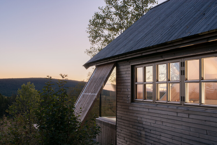 Хижина Nordmarka / Rever & Drage Architects - Фотография экстерьера, окна