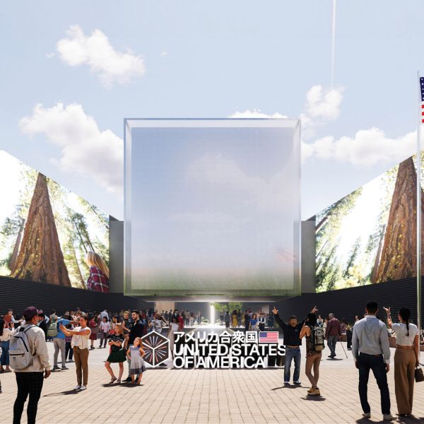 Trahan Architects опубликовала изображения павильона США на выставке Expo 2025 в Осаке