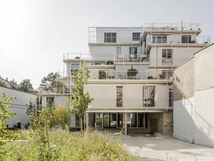 Апартаменты Landskronhof / HHF Architects — фотография экстерьера, окна, фасад