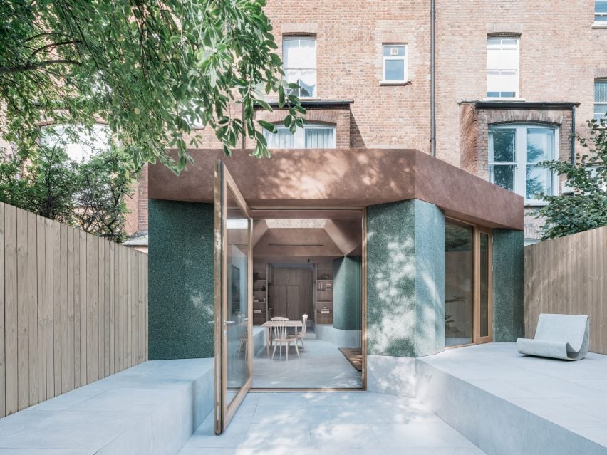 Внешний вид пристройки к квартире Терцетто в Лондоне от ConForm Architects