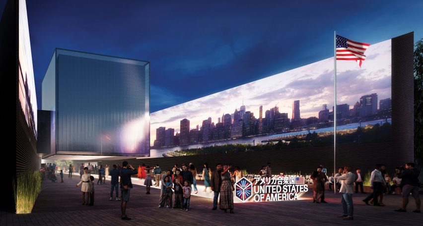 Павильон Trahan Architects на выставке Expo 2025