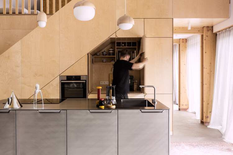 House M / Busch & Takasaki Architekten - Фотография интерьера, кухня, столешница