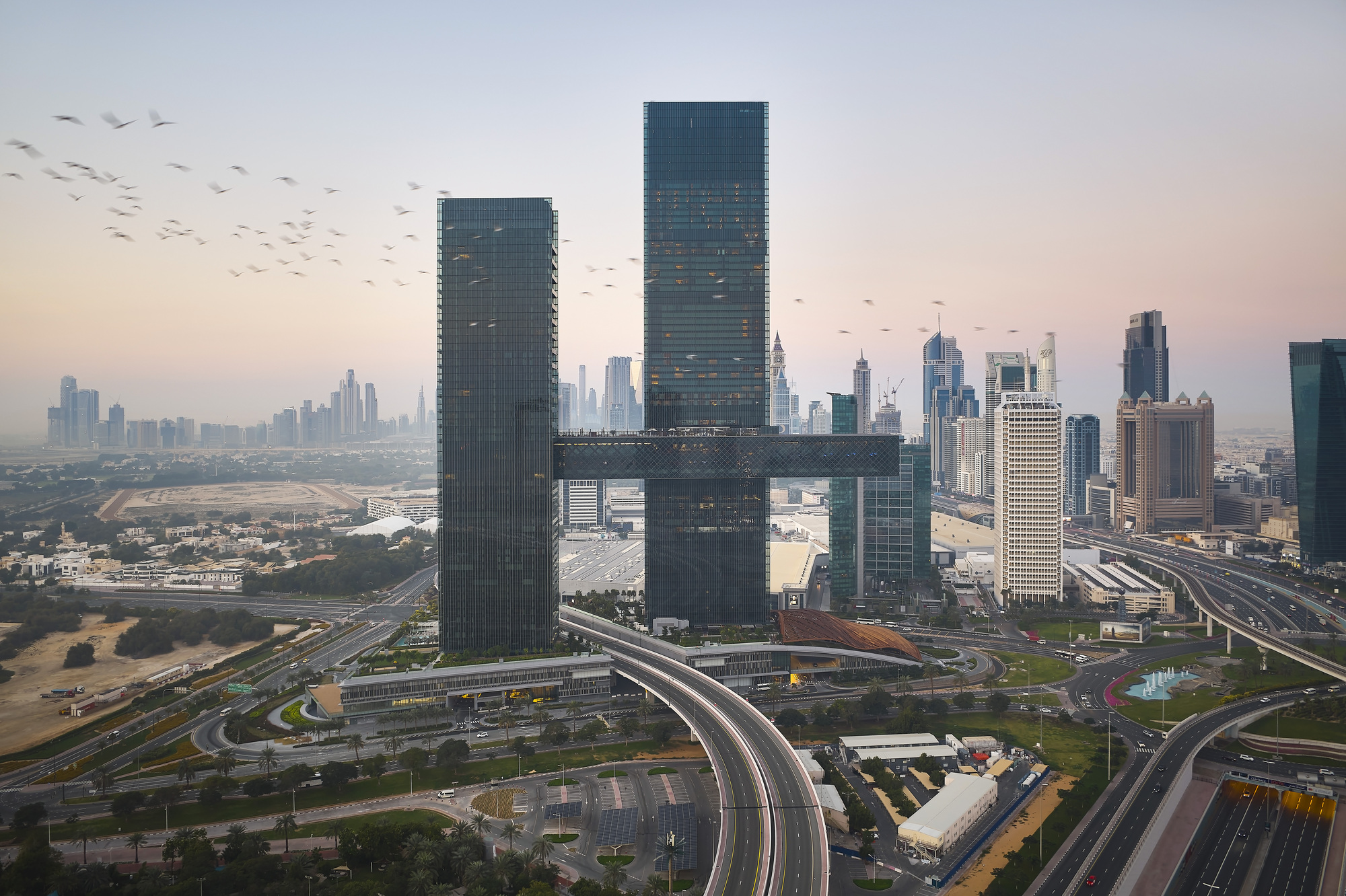 Nikken Sekkei завершил строительство самого длинного в мире консольного небоскреба в Дубае