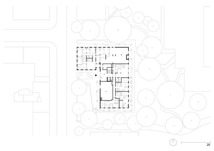Социальное жилье на Лязерштрассе Вена / O&O Baukunst + Gangoly & Kristiner Architekten — изображение 10 из 19