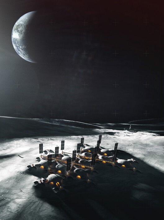 Хассел представляет генеральный план лунной среды обитания, направленный на революцию в межзвездной жизни — изображение 2 из 8