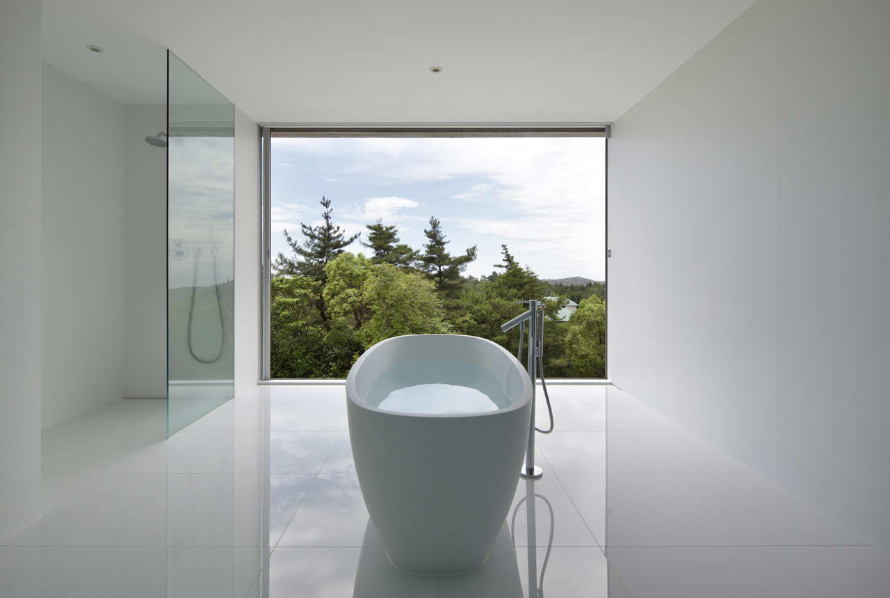 30 открытых ванных комнат: объединение бриза и природы в личном пространстве