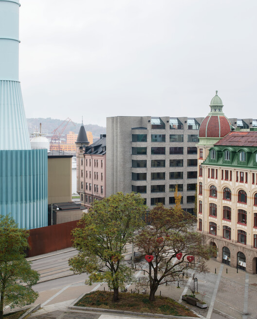   Офисы Merkurhuset / Olsson Lyckefors Arkitektur - Фотография экстерьера, окон, городского пейзажа