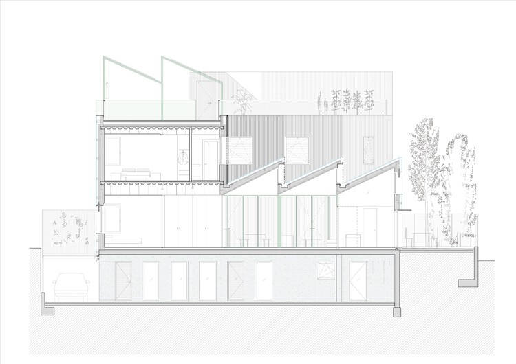 Beyond-the-family Kin Housing / Игнасио Г. Галан + OF Architects — изображение 21 из 26
