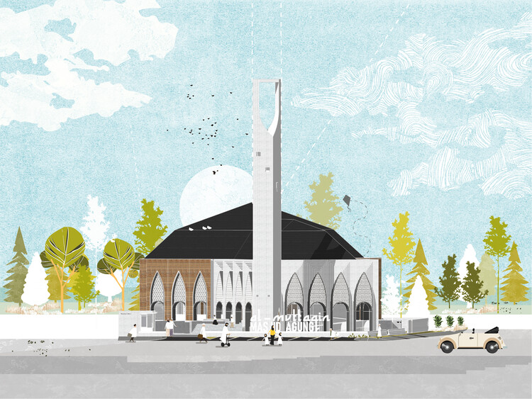 Большая мечеть Аль-Муттакин / Архитектор Андырахман — изображение 26 из 27