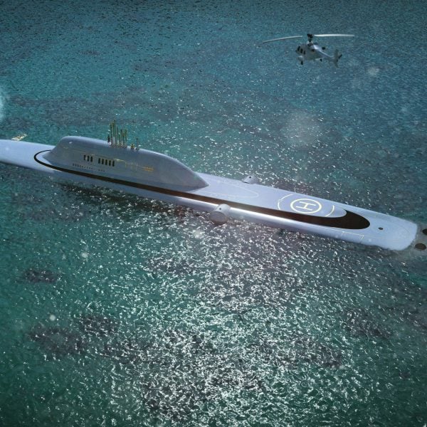 Dezeen Agenda представляет гигантскую роскошную подводную лодку Мигалу