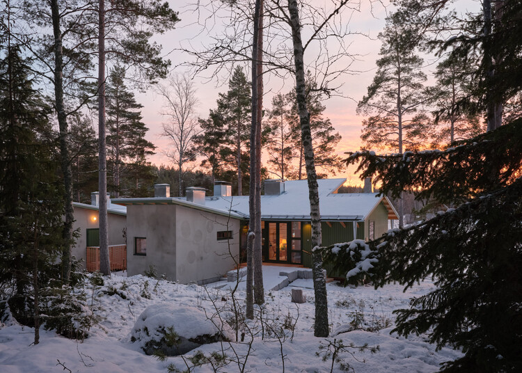 Huvila House / Jenni Reuter – фотография экстерьера, окна, лес
