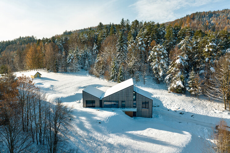 Дом в Бескидах / RS + Robert Skitek - Фотография экстерьера, окна, лес
