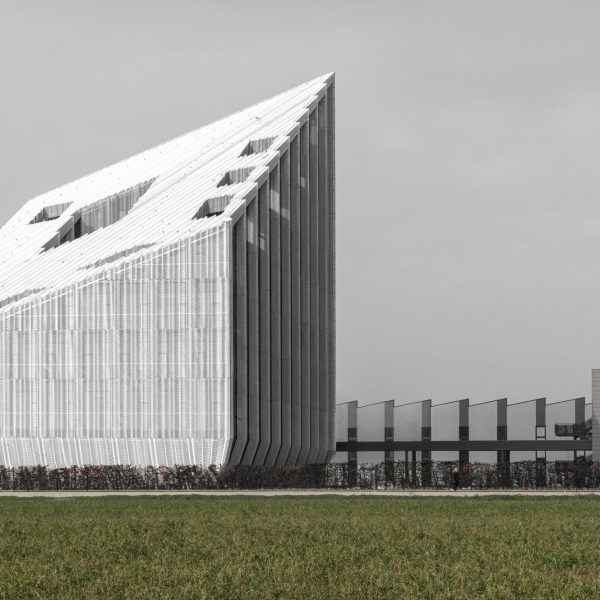 Питер Пихлер окружает офисное здание геометрической формы плиссированными фасадами