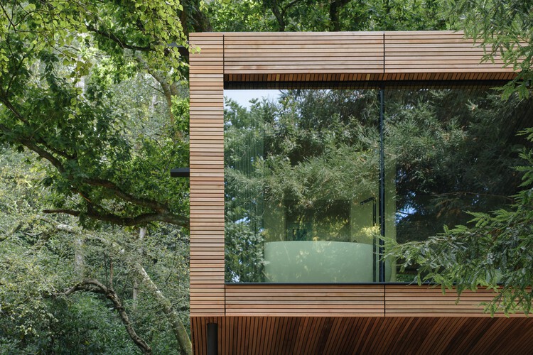 Looking Glass Lodge / Michael Kendrick Architects — фотография экстерьера, лес