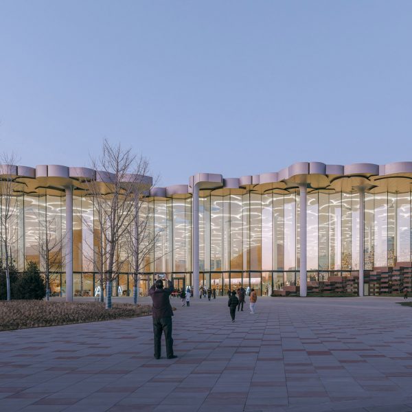 Snøhetta проектирует пекинскую городскую библиотеку, имитирующую крону дерева