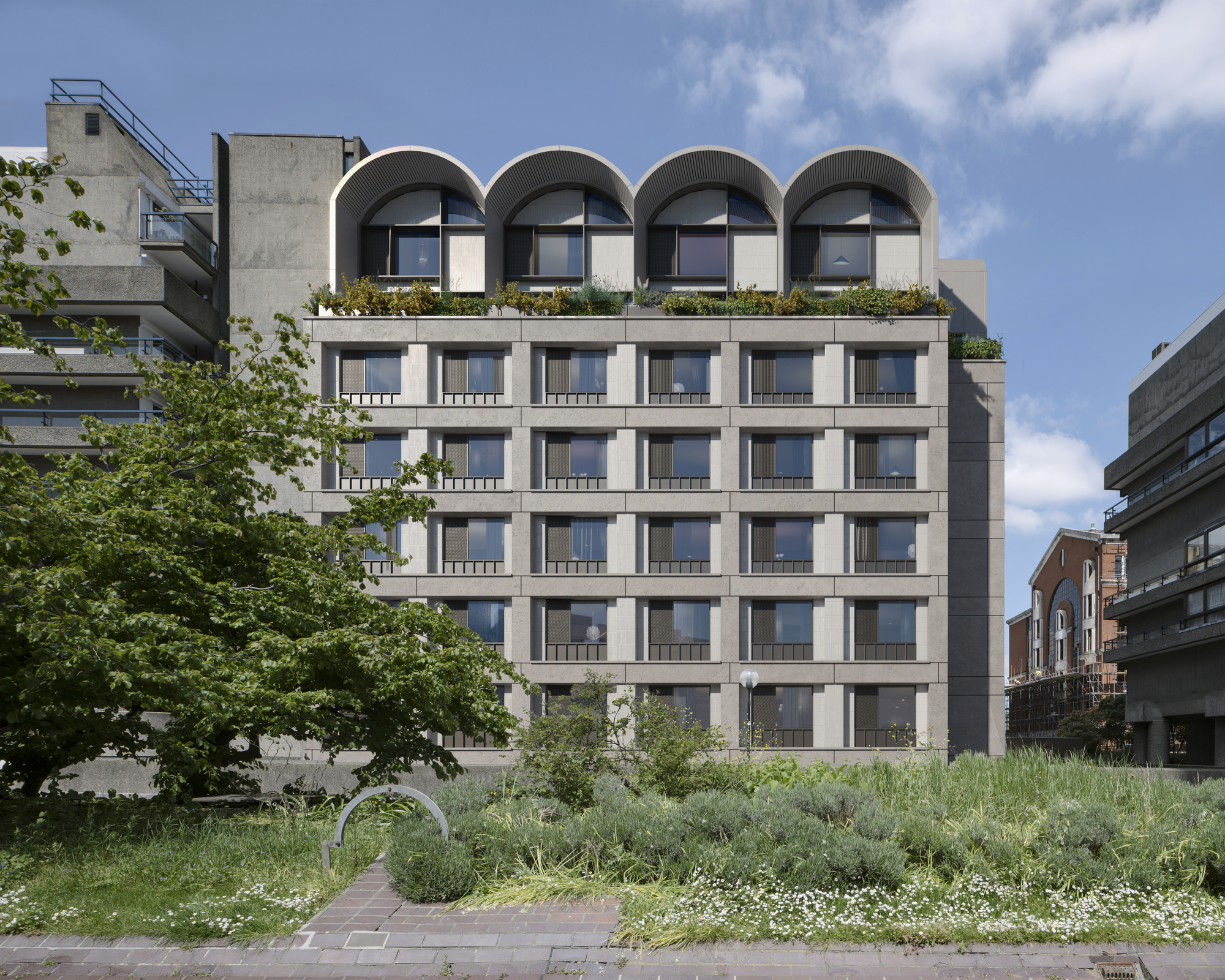 Оживление городской структуры Лондона: AHMM превращает офисные помещения в динамичное сообщество совместного проживания