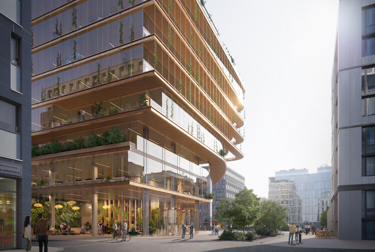 UNStudio проектирует гибридное здание в Люксембурге для снижения выбросов углекислого газа – изображение 3 из 5