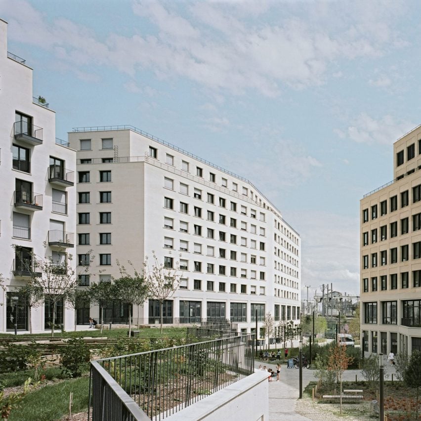 Внешний вид парижского квартала с нулевым выбросом углерода от TVK