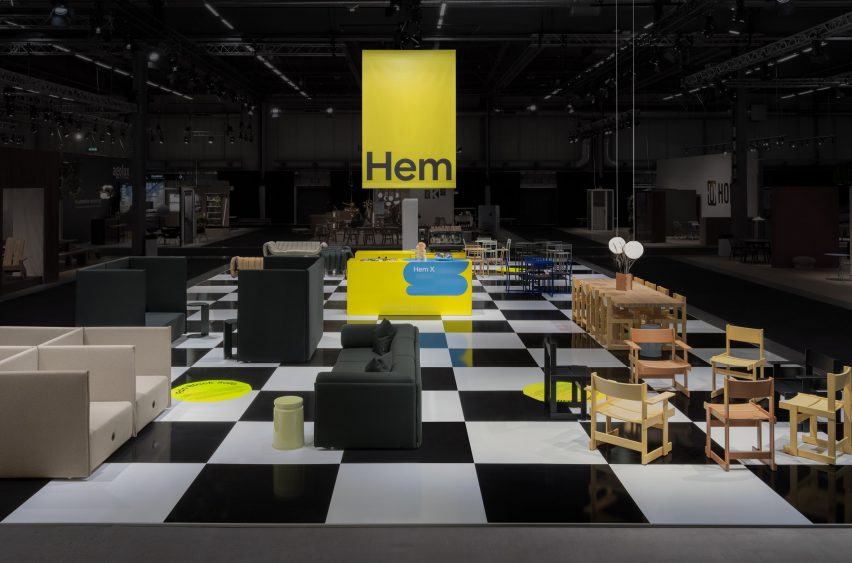 Выставочный стенд Hem на Стокгольмской мебельной ярмарке