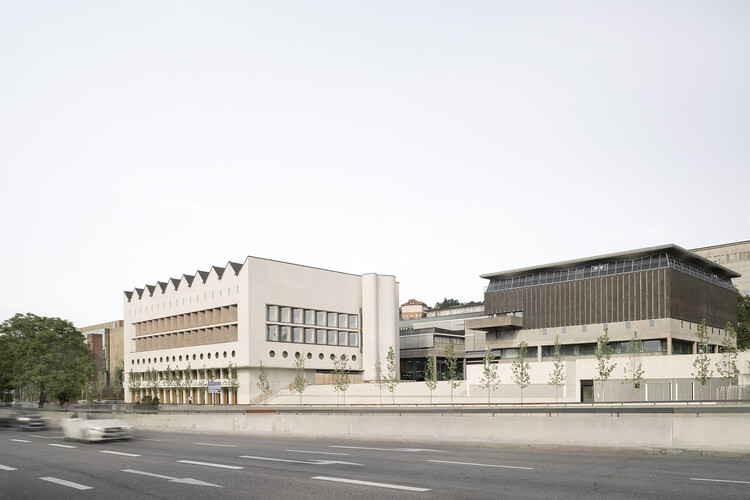 Пристройка государственной библиотеки Вюртемберга / LRO GmbH & Co. KG Freie Architekten BDA - Фотография экстерьера, фасада