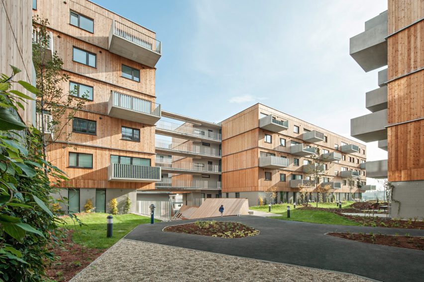 Современное социальное жилье в Вене