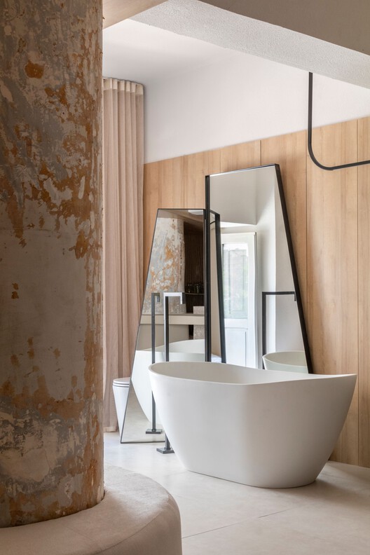 Serena / Modulo 4 Arquitetura - Фотография интерьера, ванная комната, раковина, спальня