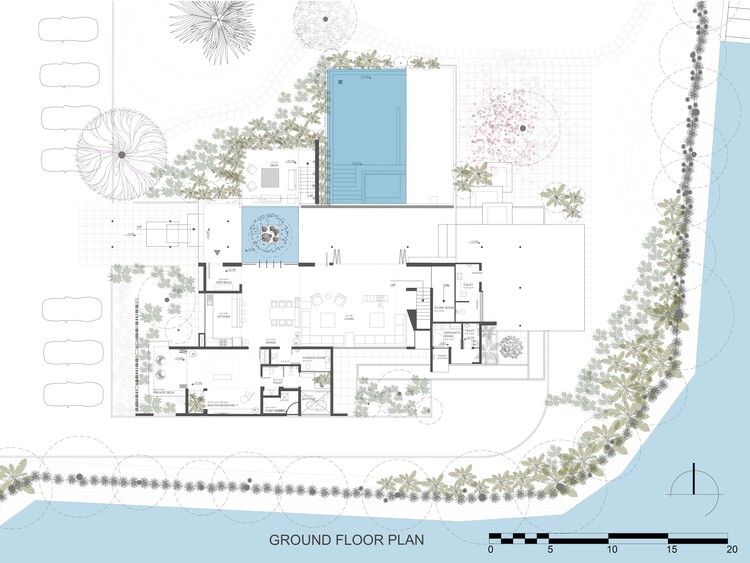 Дом с зеленым фронтоном / Atelier Architects — изображение 40 из 40