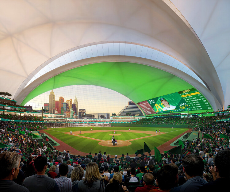 Бейсбольный стадион BIG Designs Armadillo для легкой атлетики Лас-Вегаса — изображение 3 из 4