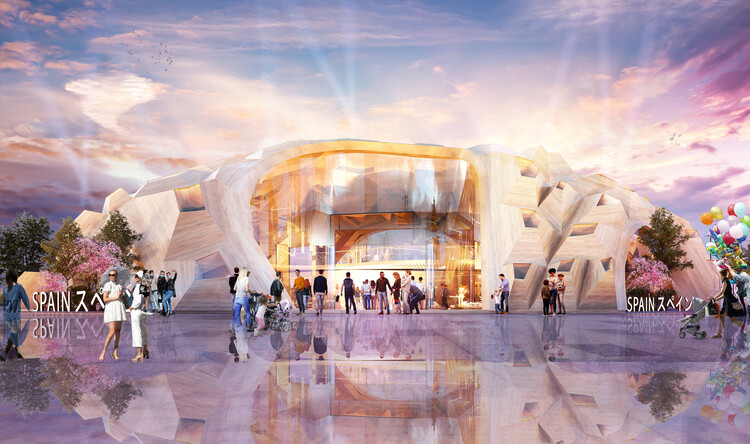 Концепция храма Burning Man и павильон для выставки Expo 2025 в Осаке: 8 конкурсных предложений, представленных сообществом  — изображение 32 из 57