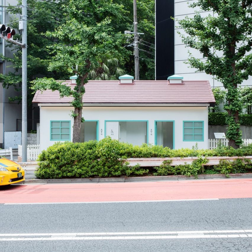 Общественный туалет в форме дома в Токио от Nigo