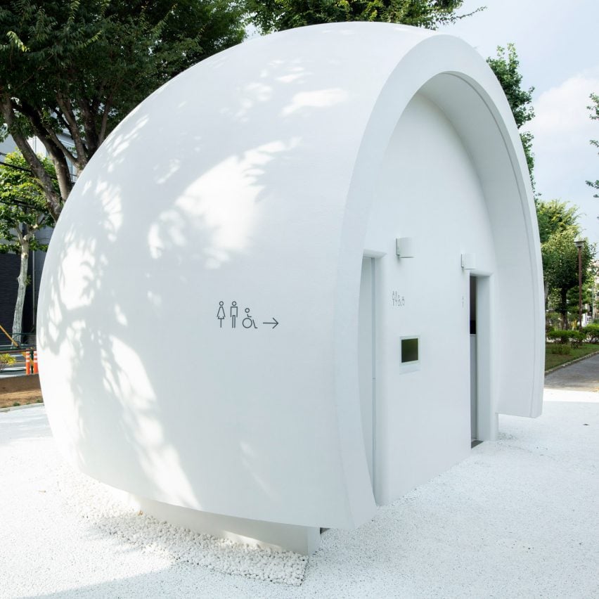 Сферический туалет Токио