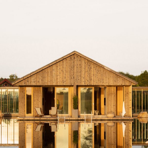 Nor Architects ссылается на японские храмы для ретрита в Сьёпаркене