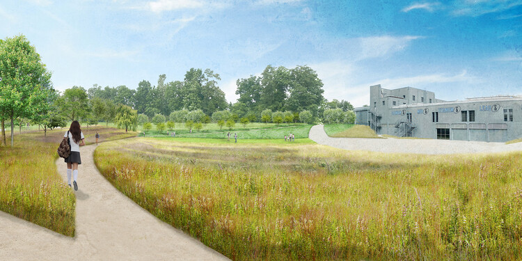 Ландшафтный архитектор Сара Зевде переосмысливает землю в Диа-Бикон, Нью-Йорк — изображение 3 из 19