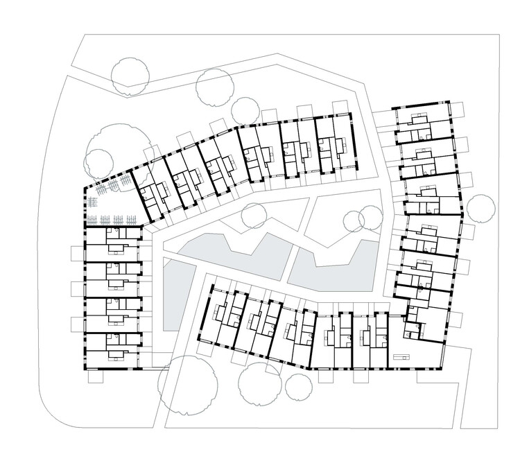 Двор Elzenhof Veenoord для пожилых людей / Specht Architects & Planner — изображение 21 из 31