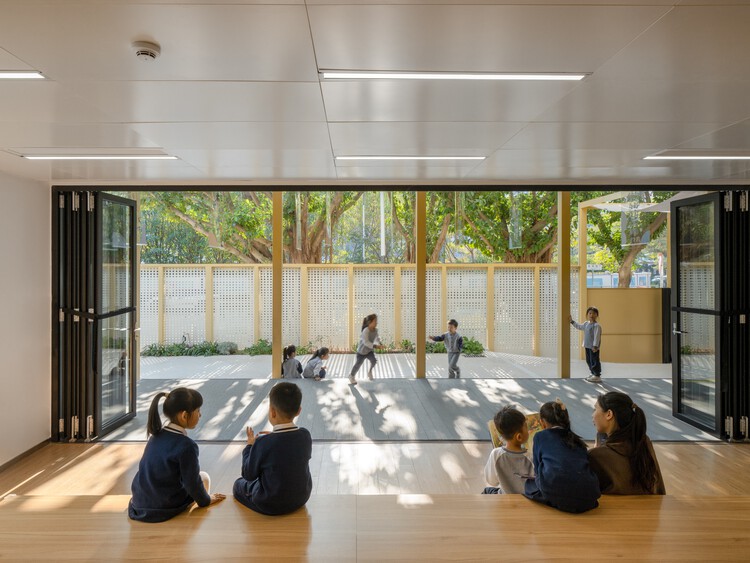 Ремонт детского сада Синьань Хайбэй / Архитектурный дизайн по диагонали - Фотография интерьера